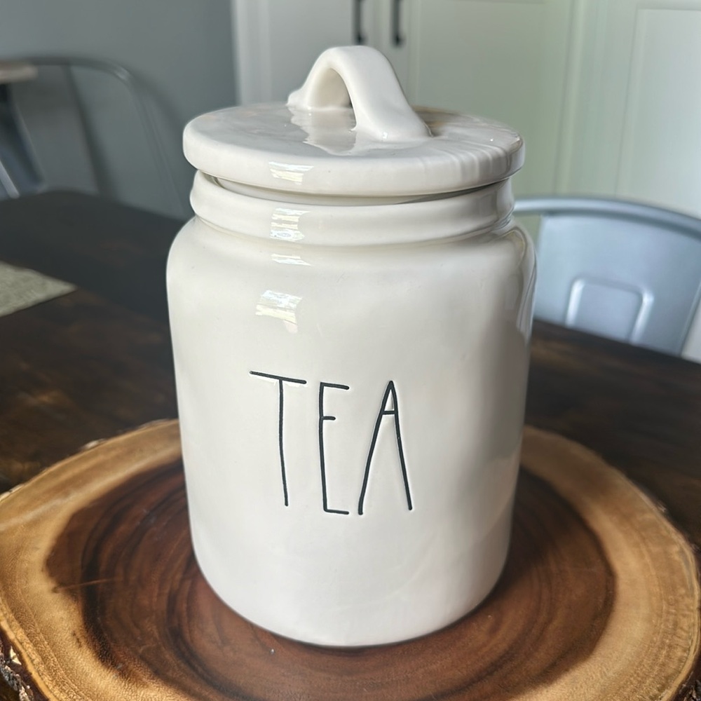 Rae Dunn TEA canister